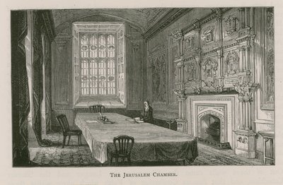 Innenraum der Jerusalemkammer von English School