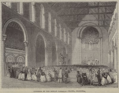 Innenraum der römisch-katholischen Kapelle, Islington von English School