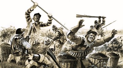 In die Schlacht: Oliver Cromwells letzter Triumph von English School