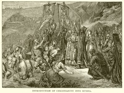 Einführung des Christentums in Russland von English School