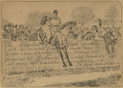 Einladung zu einer Ausstellung in der Quest Galerie von English School