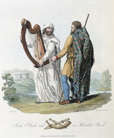 Irischer Barde und Reisender - in 
