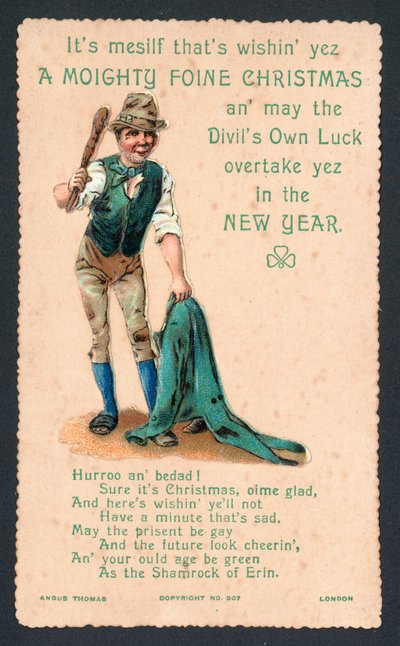 Ire, Weihnachtskarte von English School
