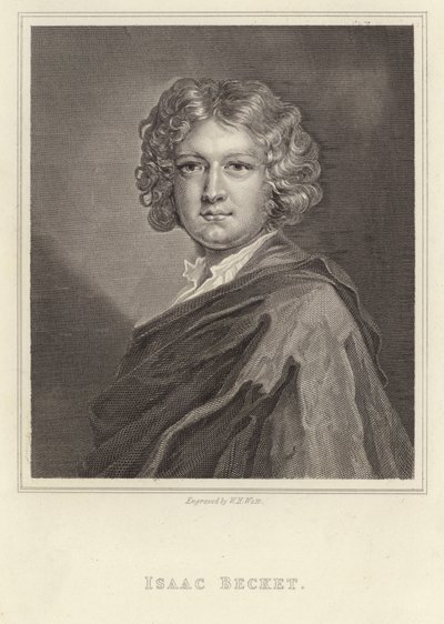 Isaac Beckett - Englischer Mezzotinto-Stecher (1653-1719) von English School