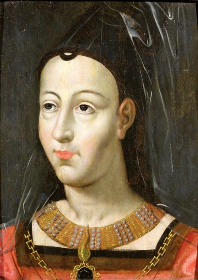 Isabella von Bourbon (beschriftet 
