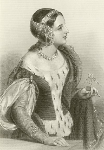 Isabella von Frankreich, Königin von König Eduard II. von English School