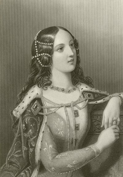 Isabella von Valois, zweite Frau von König Richard II. von English School