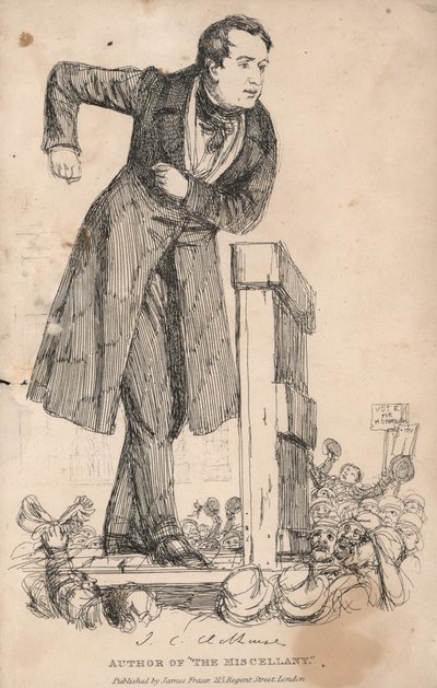 J C Hobhouse; Autor von The Miscellany von English School