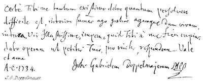 J. G. Doppelmaier von English School