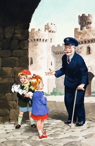 Jack und Jill und das alte Schloss von English School