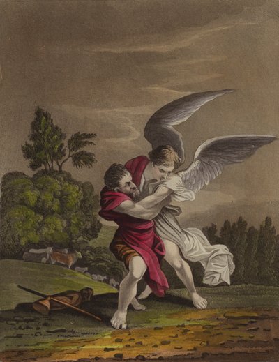 Jakob kämpft mit einem Engel von English School