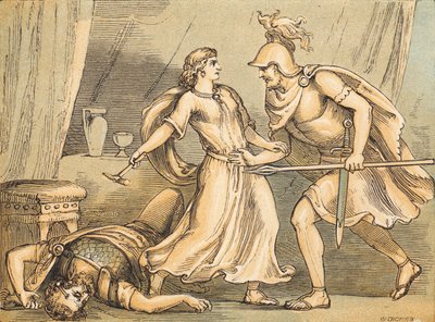 Jael und Sisera von English School