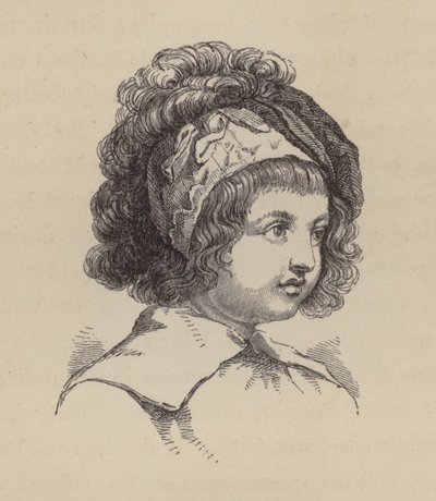 James, Lord Beauclerk, zweiter Sohn von König Charles II und Nell Gwyn (Gravur) von English School