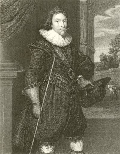 James, Marquis of Hamilton von English School