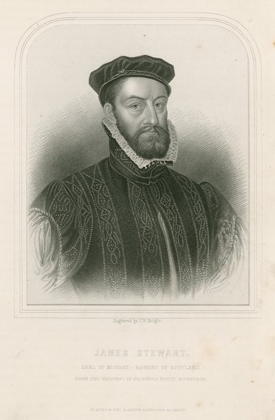 James Stewart, Earl of Murray, Regent von Schottland von English School