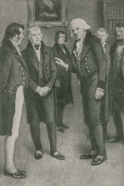 James Watt trifft Walter Scott von English School