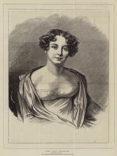 Jane, Lady Franklin von English School