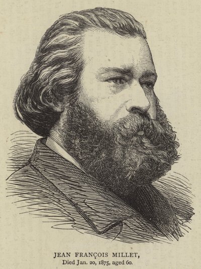 Jean Francois Millet (Gravur) von English School