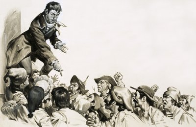 Jean Paul Marat weckte Hass in den Herzen der Pariser Massen von English School