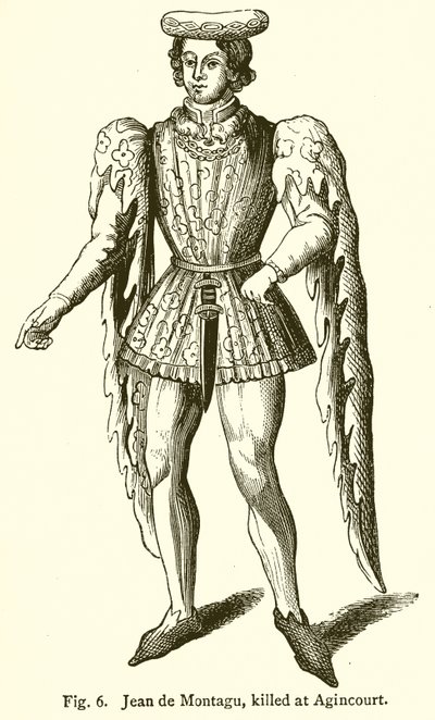 Jean de Montagu, getötet in Agincourt von English School
