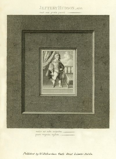 Jeffery Hudson, Zwerg von English School
