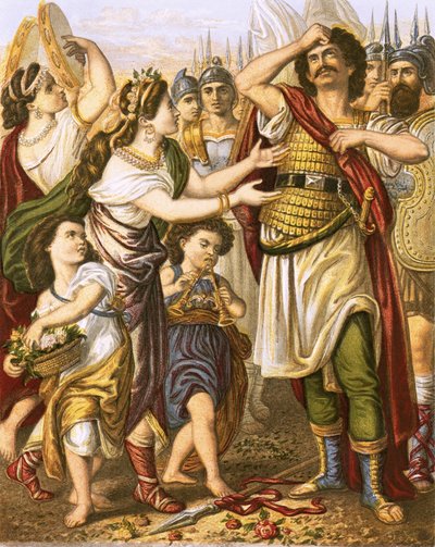 Jephthas unbesonnener Schwur von English School