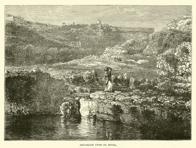 Jerusalem von En Rogel aus von English School