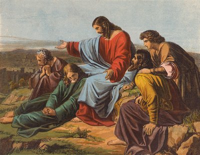 Jesus Christus weint über Jerusalem von English School