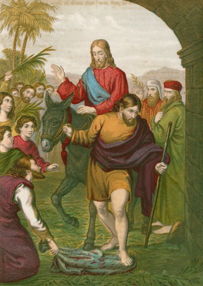 Einzug Jesu Christi in Jerusalem von English School
