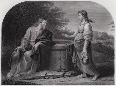 Jesus und die Samariterin von English School