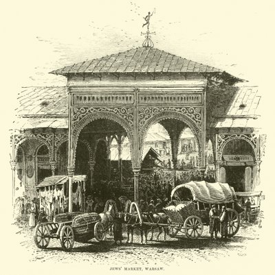 Judenmarkt, Warschau von English School
