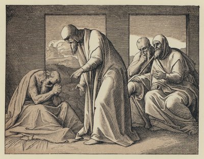 Hiob, Die Vision von Eliphas von English School
