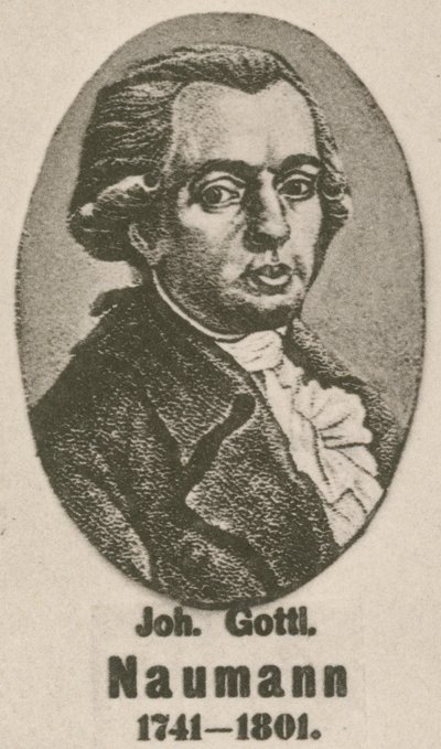Johann Gottlieb Naumann (Gravur) von English School