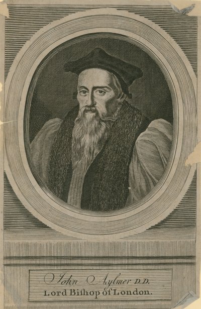 John Aylmer, Lordbischof von London von English School