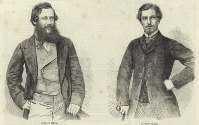 John Hanning Speke und James Augustus Grant von English School