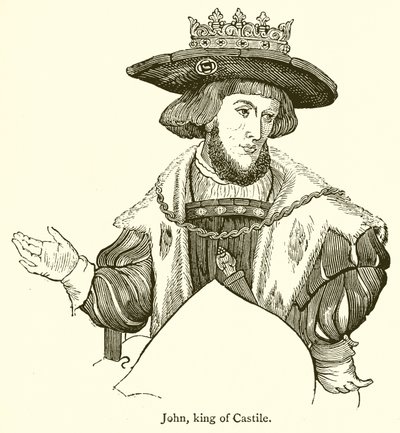 Johann, König von Kastilien von English School