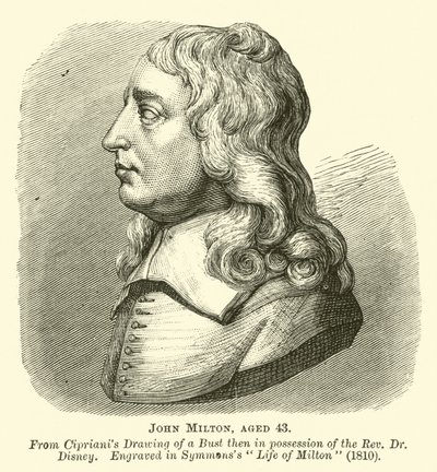 John Milton, 43 Jahre alt von English School