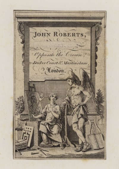 John Roberts, Visitenkarte von English School