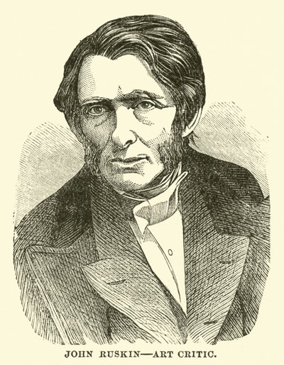 John Ruskin, Kunstkritiker von English School