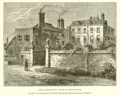 Haus von John Tradescant in Kennington von English School