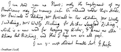 Jonathan Swift von English School