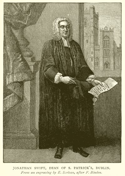 Jonathan Swift, Dekan von St. Patricks, Dublin von English School