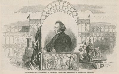 Joseph Paxton, Architekt des Kristallpalastes von English School