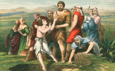 Joseph in der Grube von English School