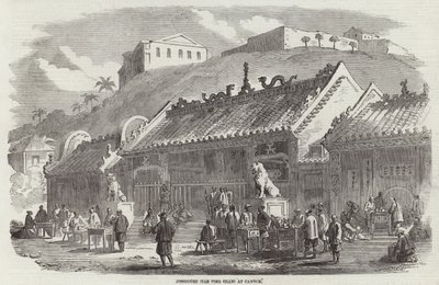Josshaus (Tae Ping Shan) in Kanton von English School