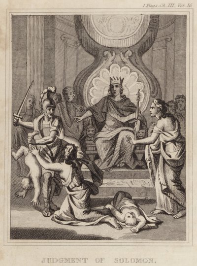 Das Urteil Salomos von English School