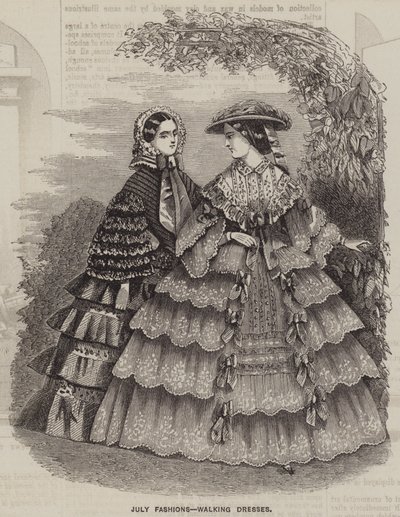 Juli-Moden, Spazierkleider von English School