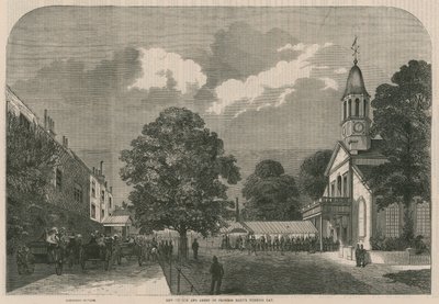 Kew Kirche und Grün am Hochzeitstag von Prinzessin Mary von English School