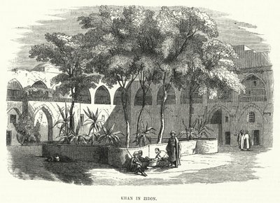 Khan in Zidon (Gravur) von English School