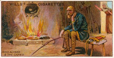 König Alfred und die Kuchen von English School